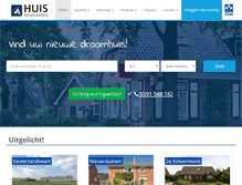 Tablet Screenshot of makelaarhuis.nl